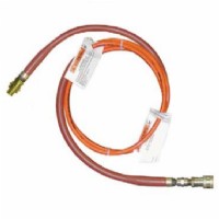 1/4in single acting hose assembly c/w (2) male fittings, 72in long