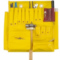 Yellow Vinyl Tool Apron