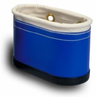 Aerial Tool Bucket 7 Pockets c/w Hard Body, Blue Vinyl Sides                              ..