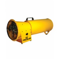 Axial Blower Metal c/w 25ft Hose & Canister Attached