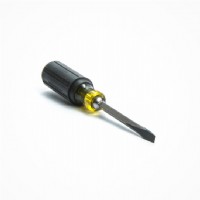 1/4" Keystone-Tip Screwdriver  4" Heavy-Duty Square-Shank