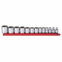 3/8 Drive Shallow Socket Set SAE 13 Piece