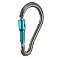 Steel Carabiner 7in with push twist lock