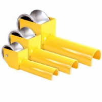 5in Cable Feeding Sheave, aluminum, 27 lbs
