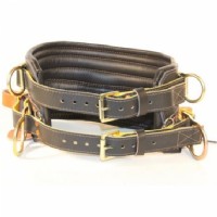 Lineman Body Belt 4-Dee D23 c/w Tongue Buckle Upper & Lower, Leather Material Inside Of Belt