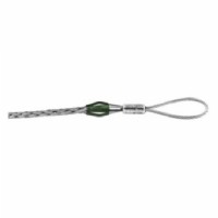 Triple Weave Overhead Pulling Grip 0.25in - 0.49in Green Flexible Eye