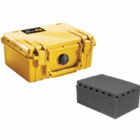 Watertight Yellow Classic Storage Case 9.44in x 5.99in x 4.29in