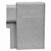 Spade Cover Class 2 Type II, 3" x 6" x 10", 1.25" Lip Extension Grey