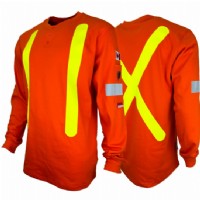 Atlas Guardian® FR/AR OHSA Hi Vis Henley Shirt
