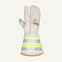 3-Finger Winter Lineman Mitt c/w 6in Cuff Water Repellent - Std pk 24